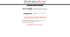 Desktop Screenshot of bored.dictionaryof.com